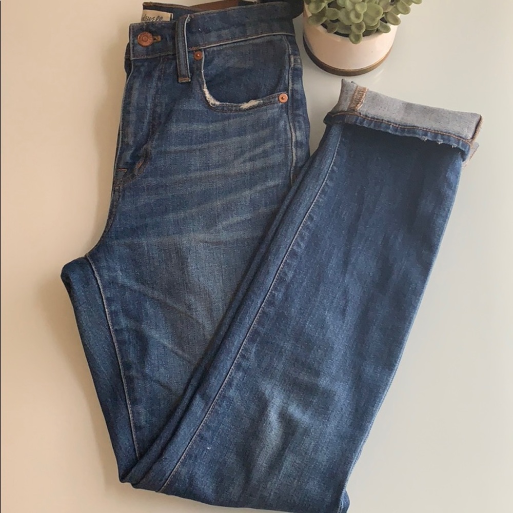 Madewell HR slim boy jeans